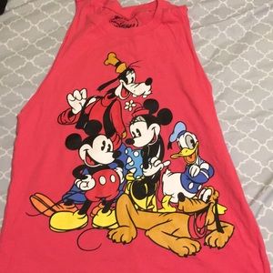 This is a Disney pajama tank top.